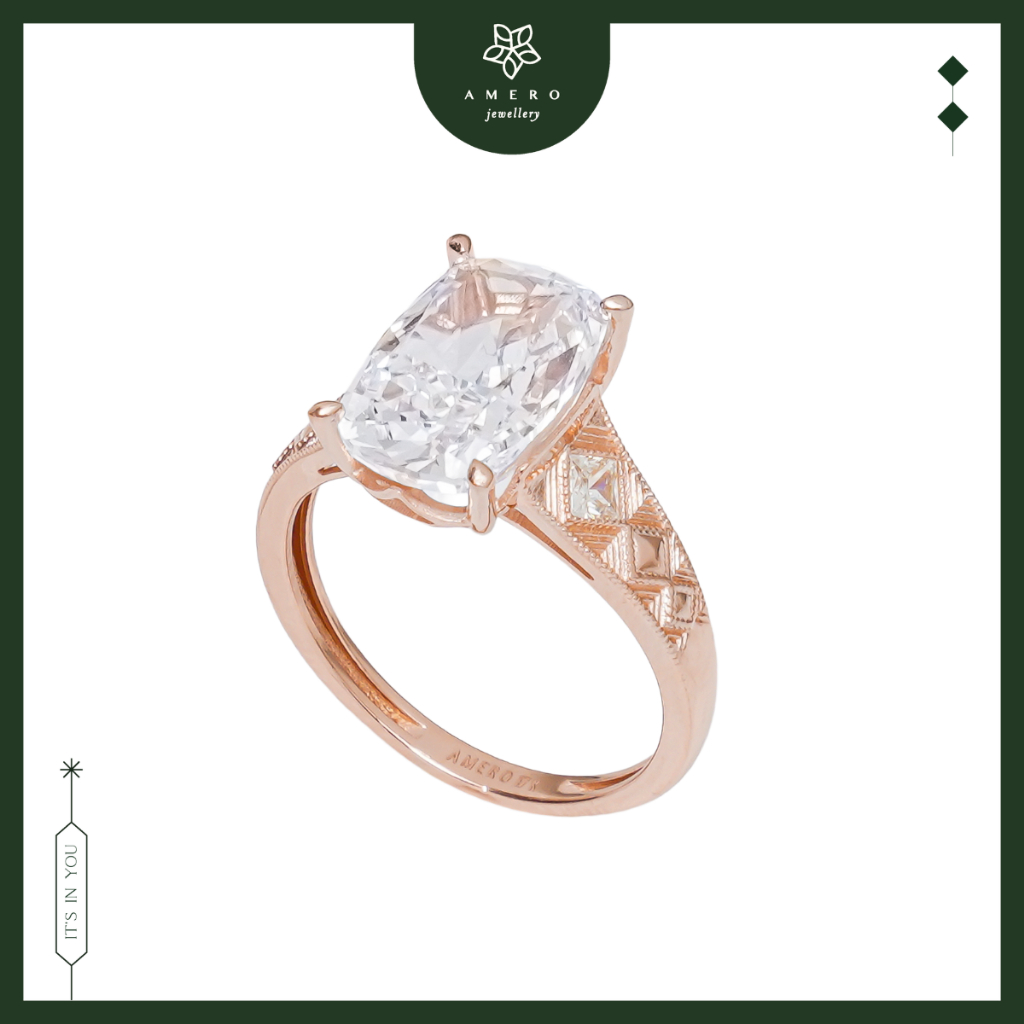 Cincin Emas 17K Diamora DR-17 Amero Jewellery