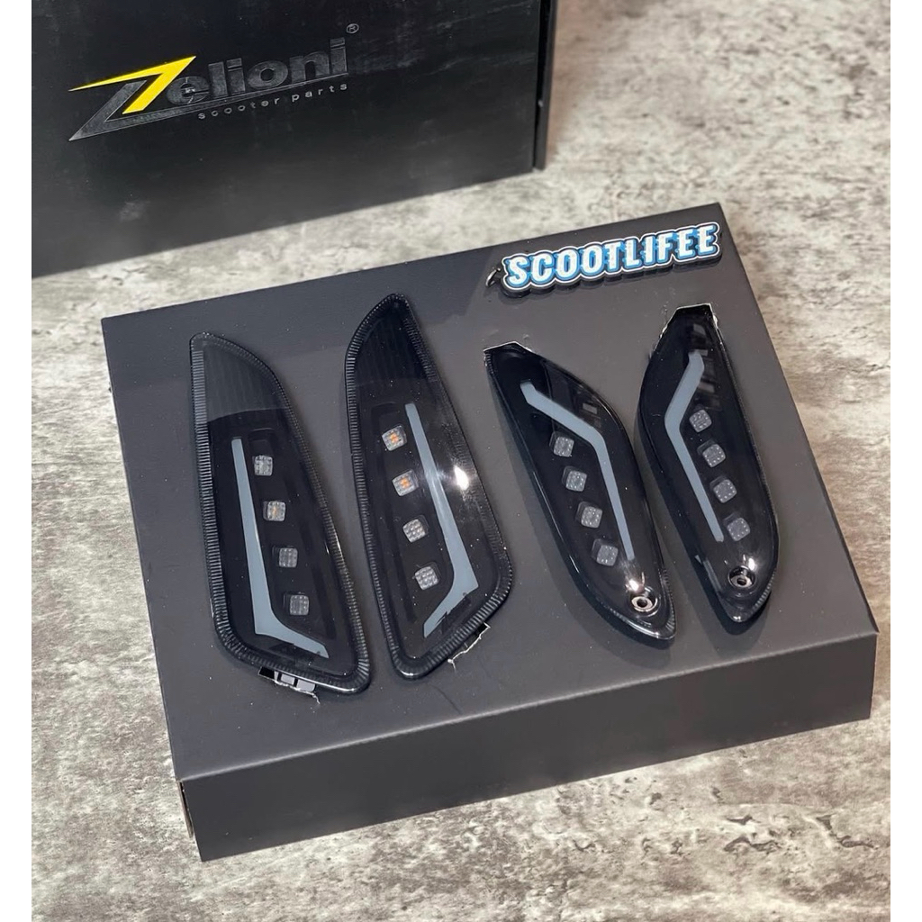Lampu Sein Led Zelioni Dynamic For Vespa Sprint Primavera