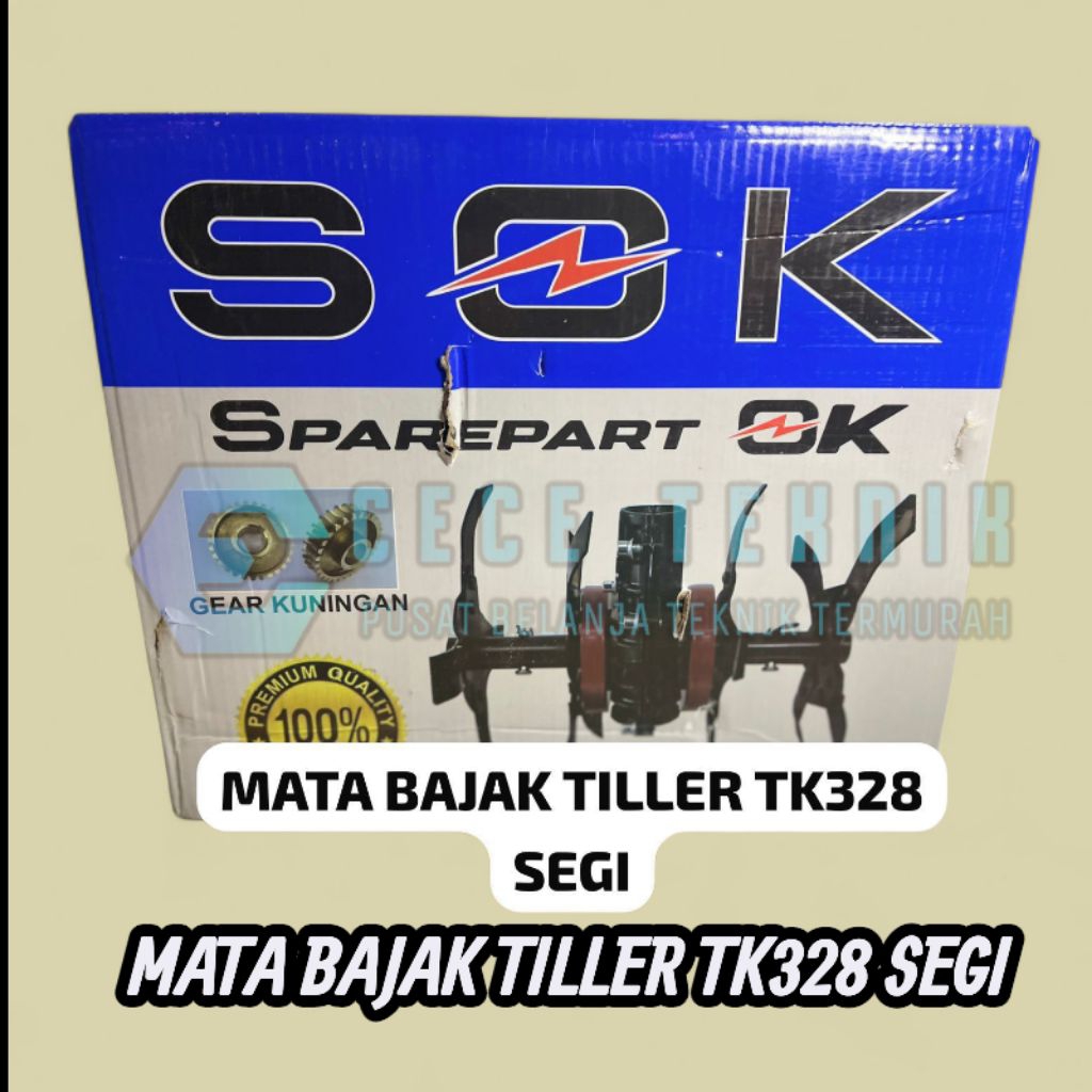 Mata bajak TILLER mesin babat rumput SEGI