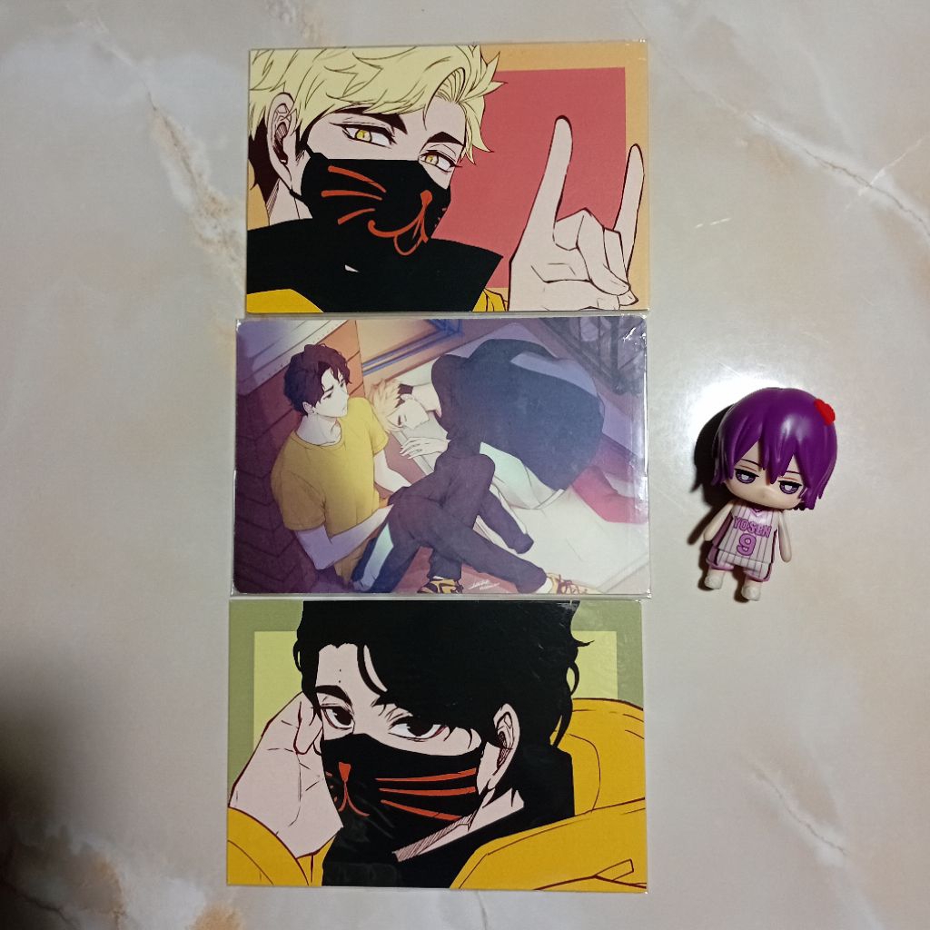 (SET) FANMERCH POSTCARD HAIKYUU SAKUATSU SKTS SAKUSA KIYOOMI ATSUMU MIYA