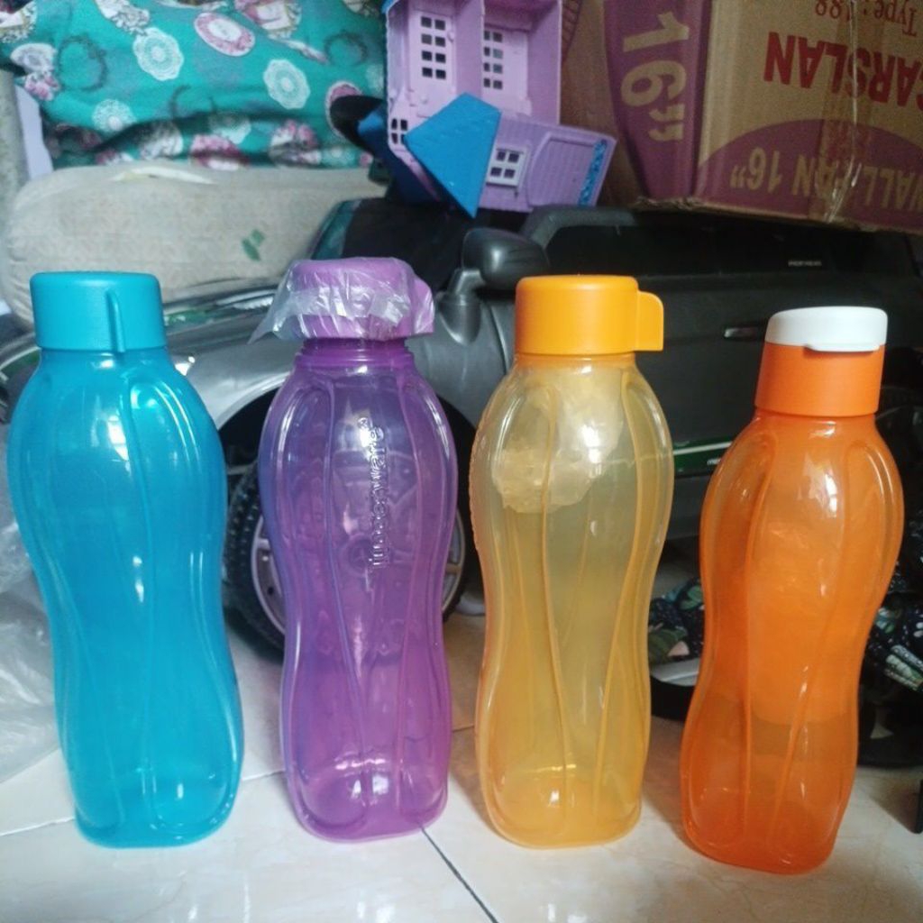 botol minum eco ulir 1 liter 1000ml baru original tupperware