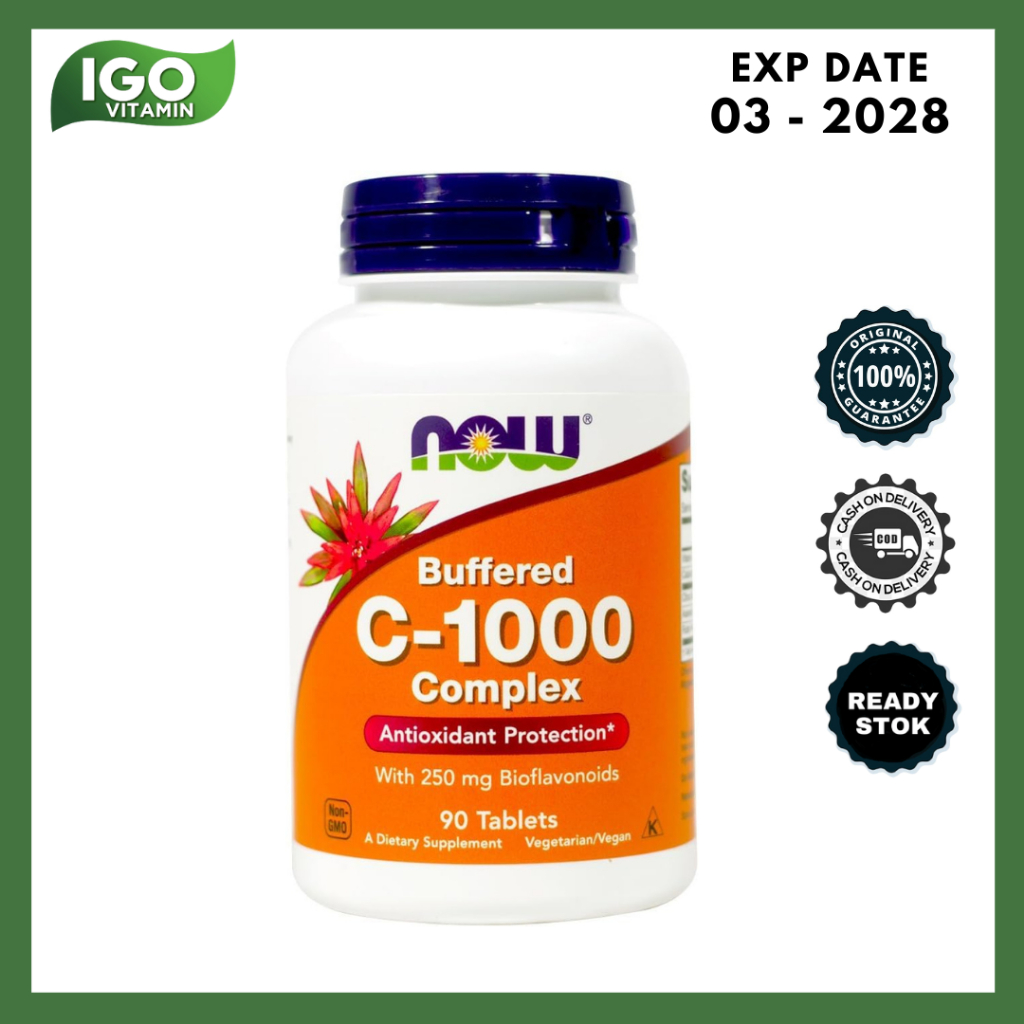 Now Vitamin C-1000 C1000 Buffered 90 Tabs