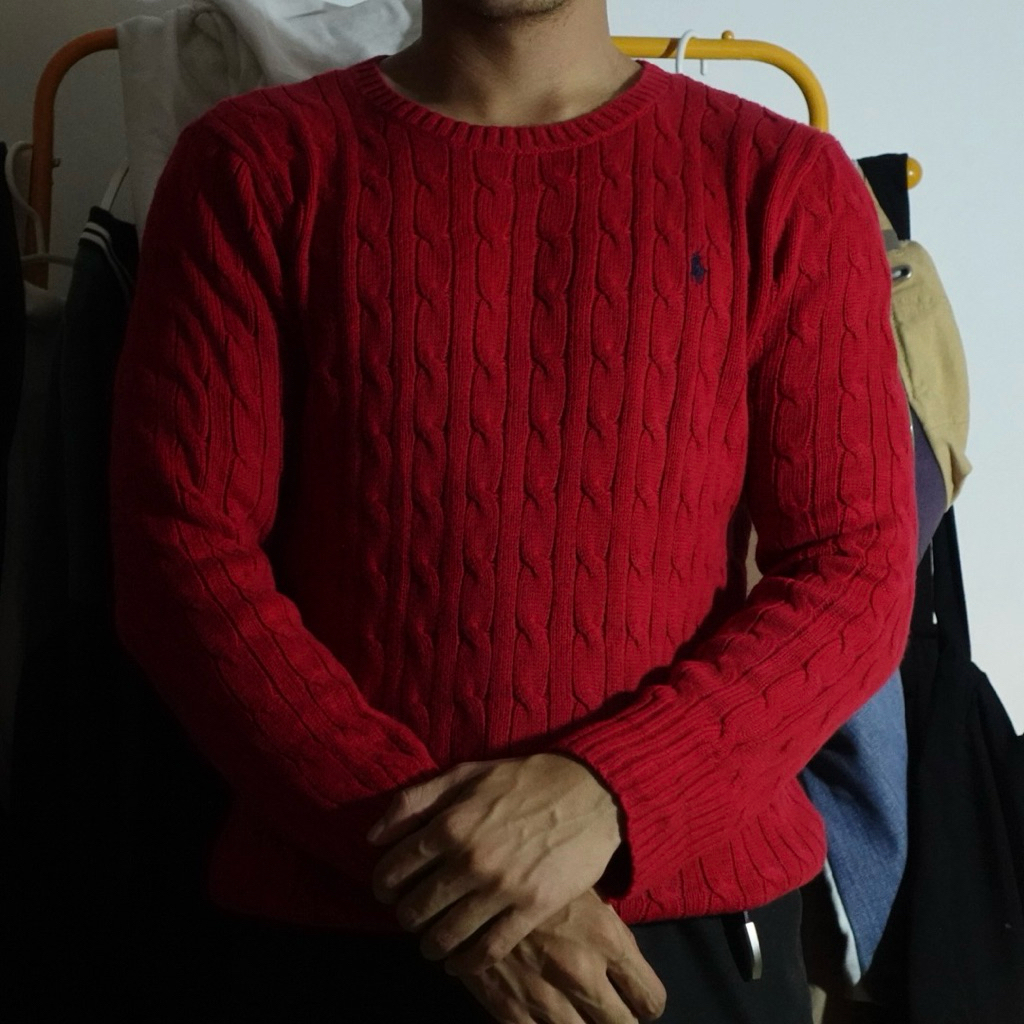 Polo Ralph Lauren Knit Kepang | Polo RL Knitwear Kepang | Polo Ralph Lauren Rajut Kepang