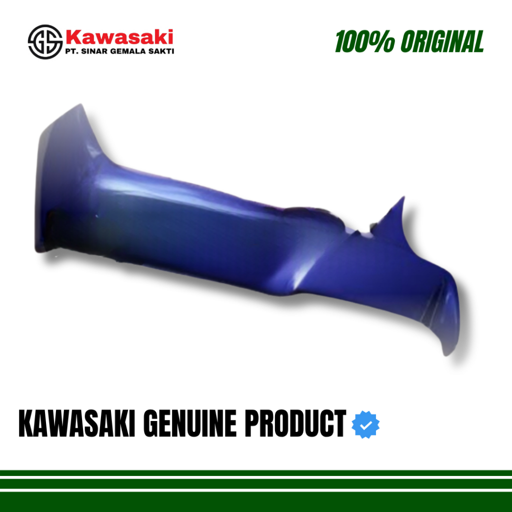 Kawasaki Cover Body Tebeng Ungu Original Kawasaki Kaze R Eventure KGP (55028-1341-D1)
