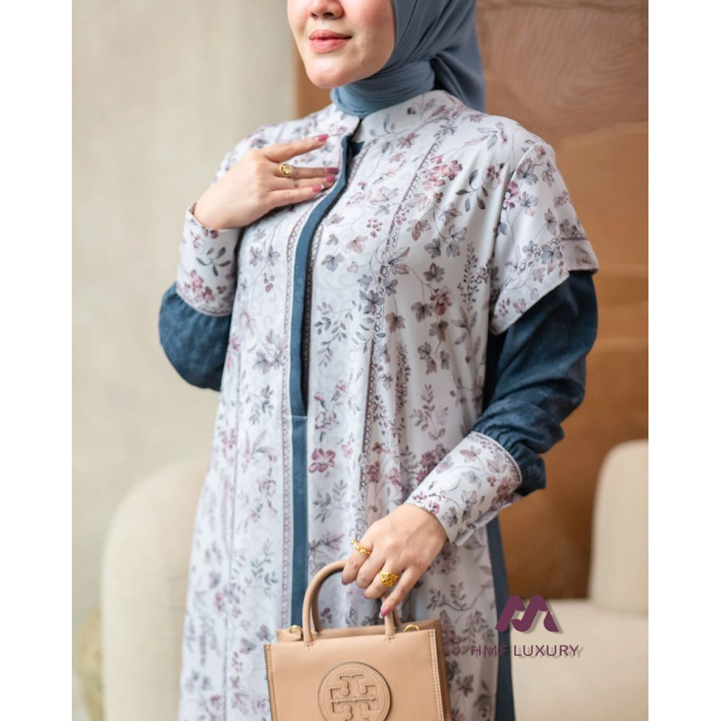 Isabel Dress By HMF / Gamis Dress Premium Casual