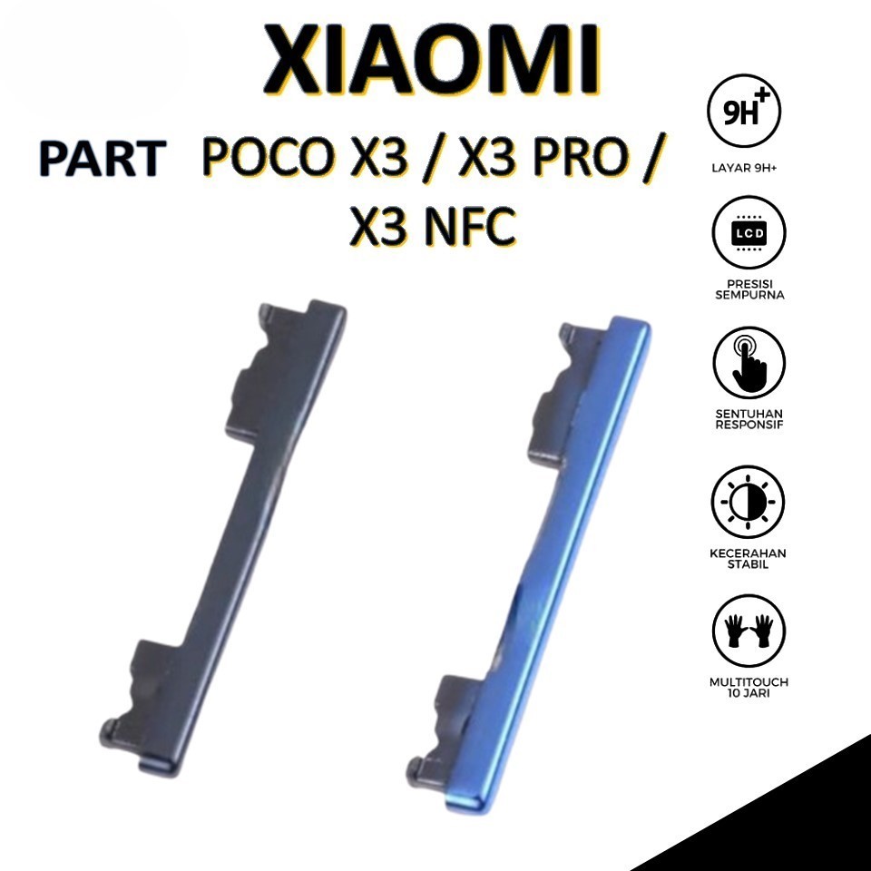 Tombol Poco M3 Pro 5G Tombol Volume Tombol Luar Pocophone Poco  M3 Pro 5G Tombol Volume Atas Bawah P
