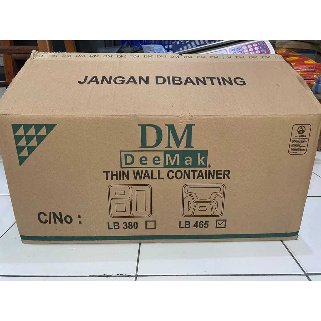 Thinwall Bento Sekat 4 LB 465 / Thinwall Bento Sekat 4 PER KARTON