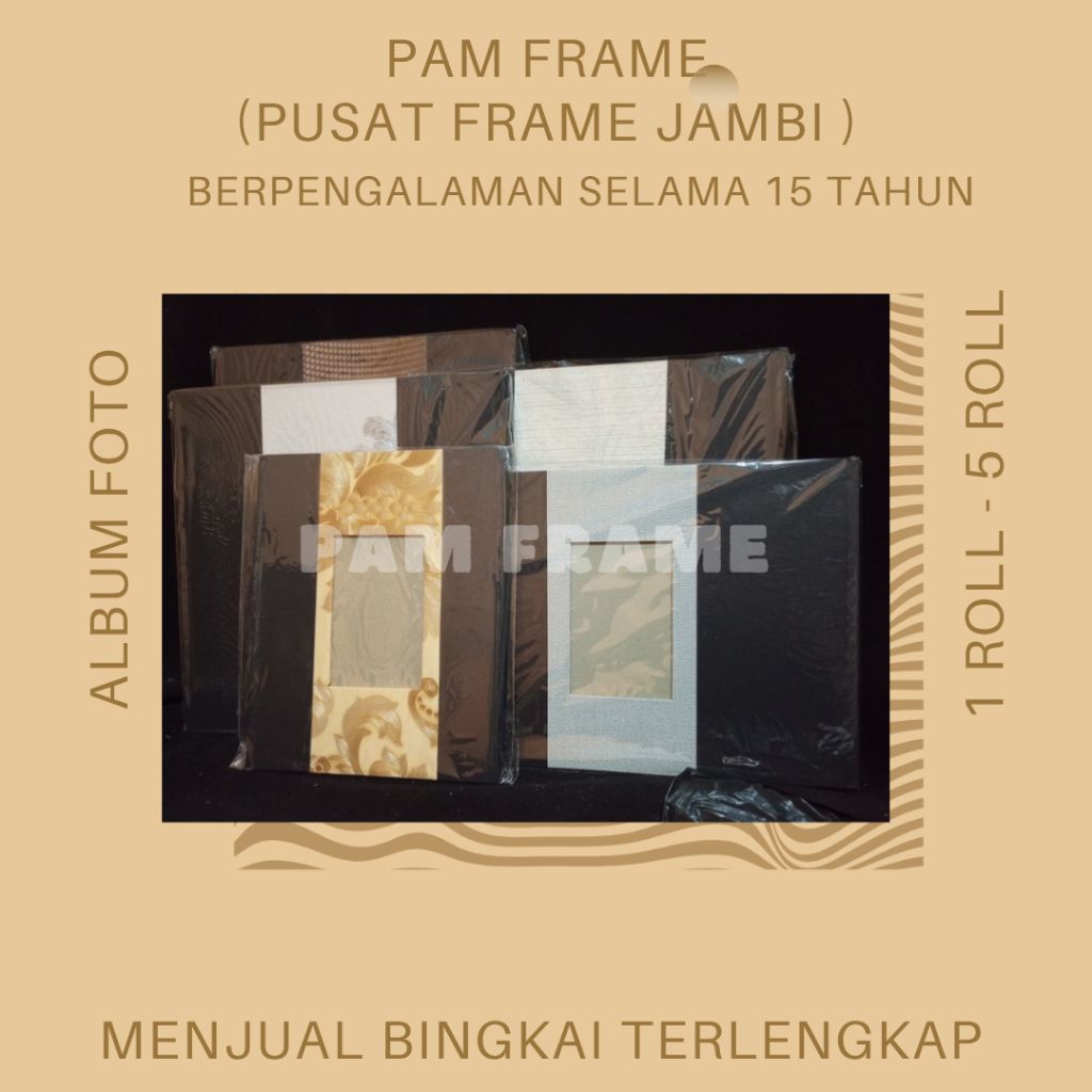 ALBUM FOTO 1ROLL - 5ROLL ALBUM FOTO EKSLUSIF