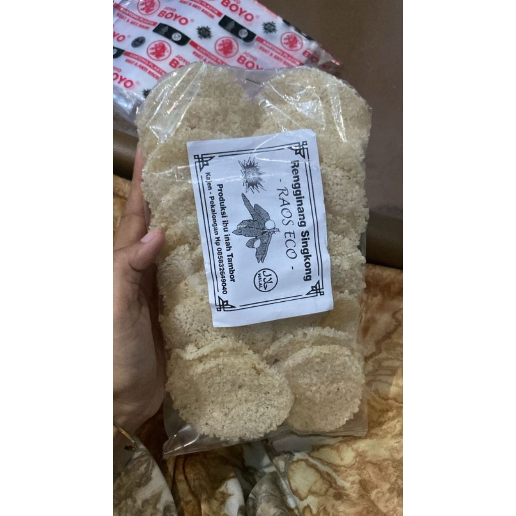 renginang/ranginang singkong mentah