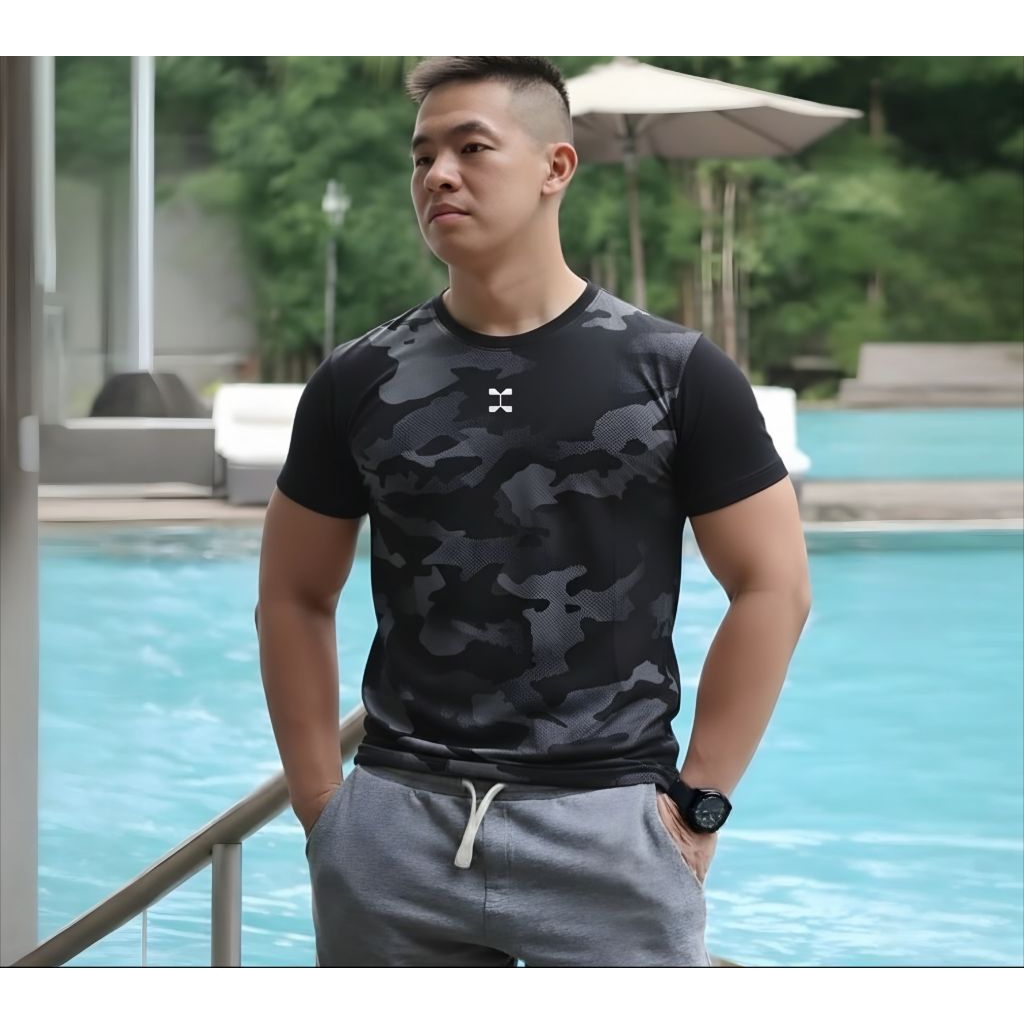 Baju kaos Loreng / Kaos Army Pria / Army Cowok