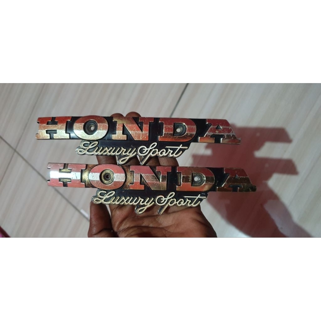 Emblem Tangki Honda GL PRO NEOTECH GL MAX GL SERIES Original copotan