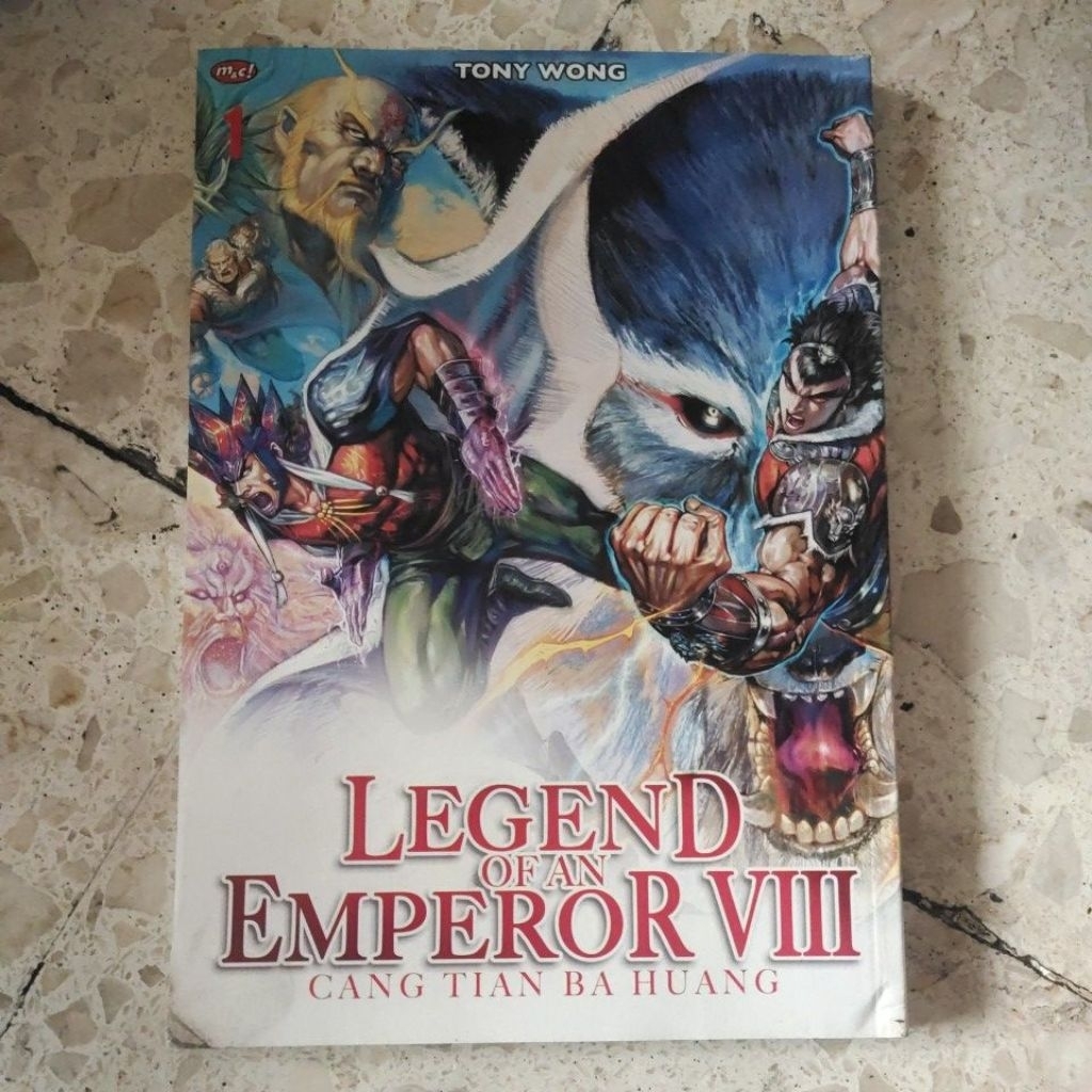 BUKU KOMIK / LEGEND OF AN EMPEROR VIII CANG TIAN BA HUANG / PRODUK ASLI ORIGINAL