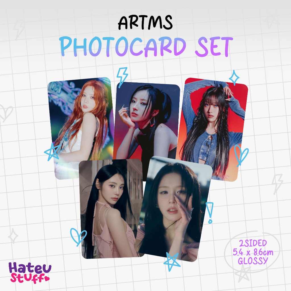 [5pcs] ARTMS Unofficial Photocard Club Icarus, Burn, Dall, Virtual Angel