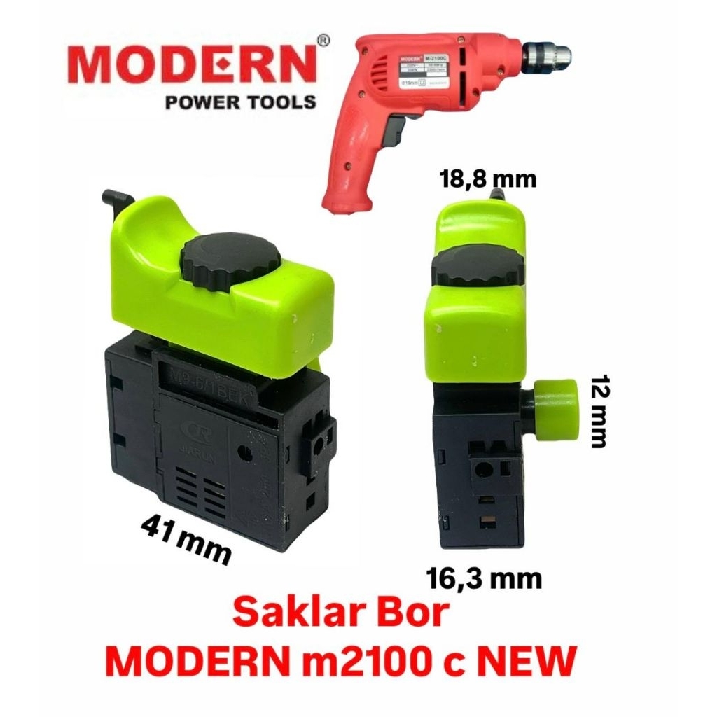 MODERN Saklar Bor Modern M2100c NEW