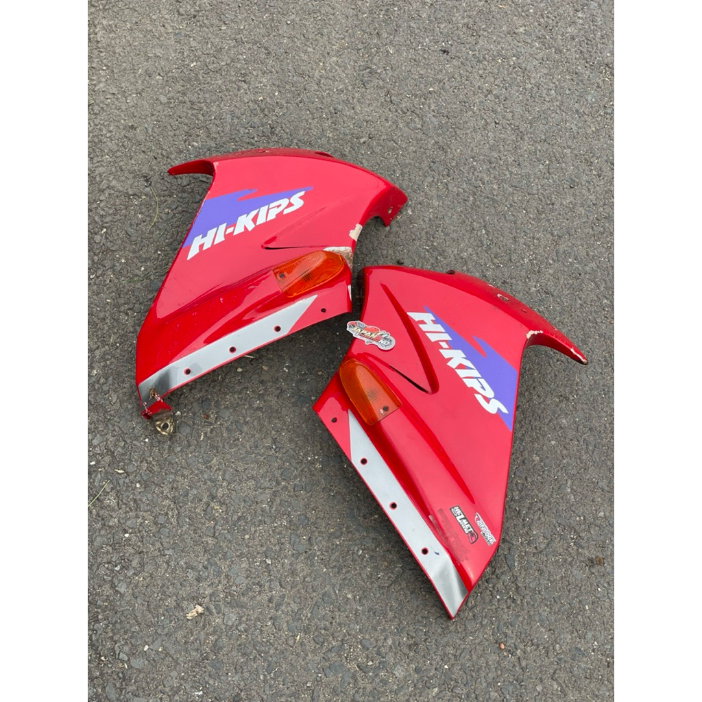 fairing depan kawasaki serpico original copotan fairing depan atas serpico