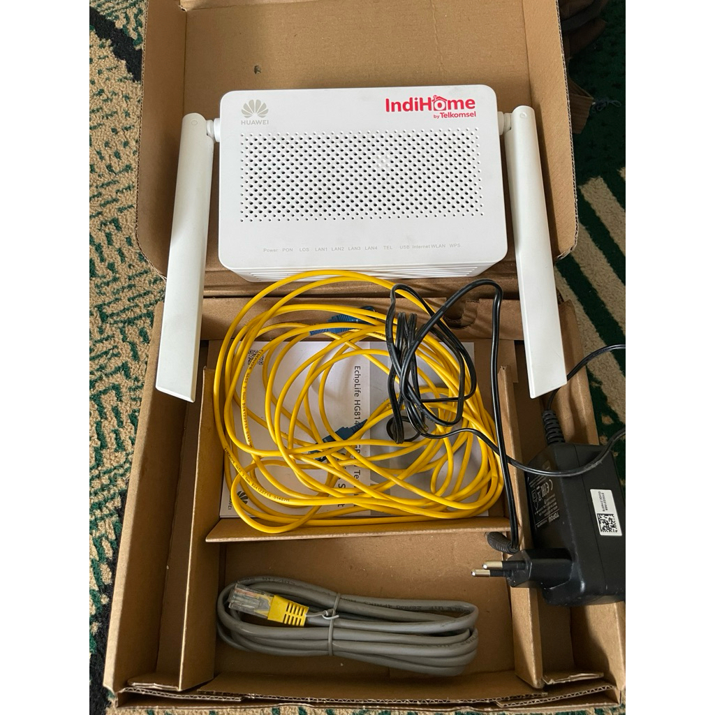 Modem Ont Router Huawei HG8145V5 5G PORT BIRU BEKAS