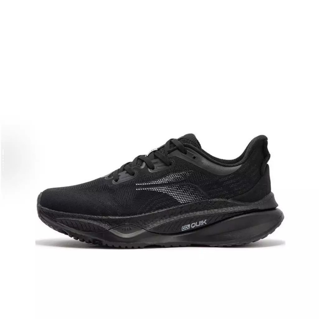 361 Degrees Blazing Flame 4 'Triple Black' Running Shoes 672422223-10 - Erigogo Sport