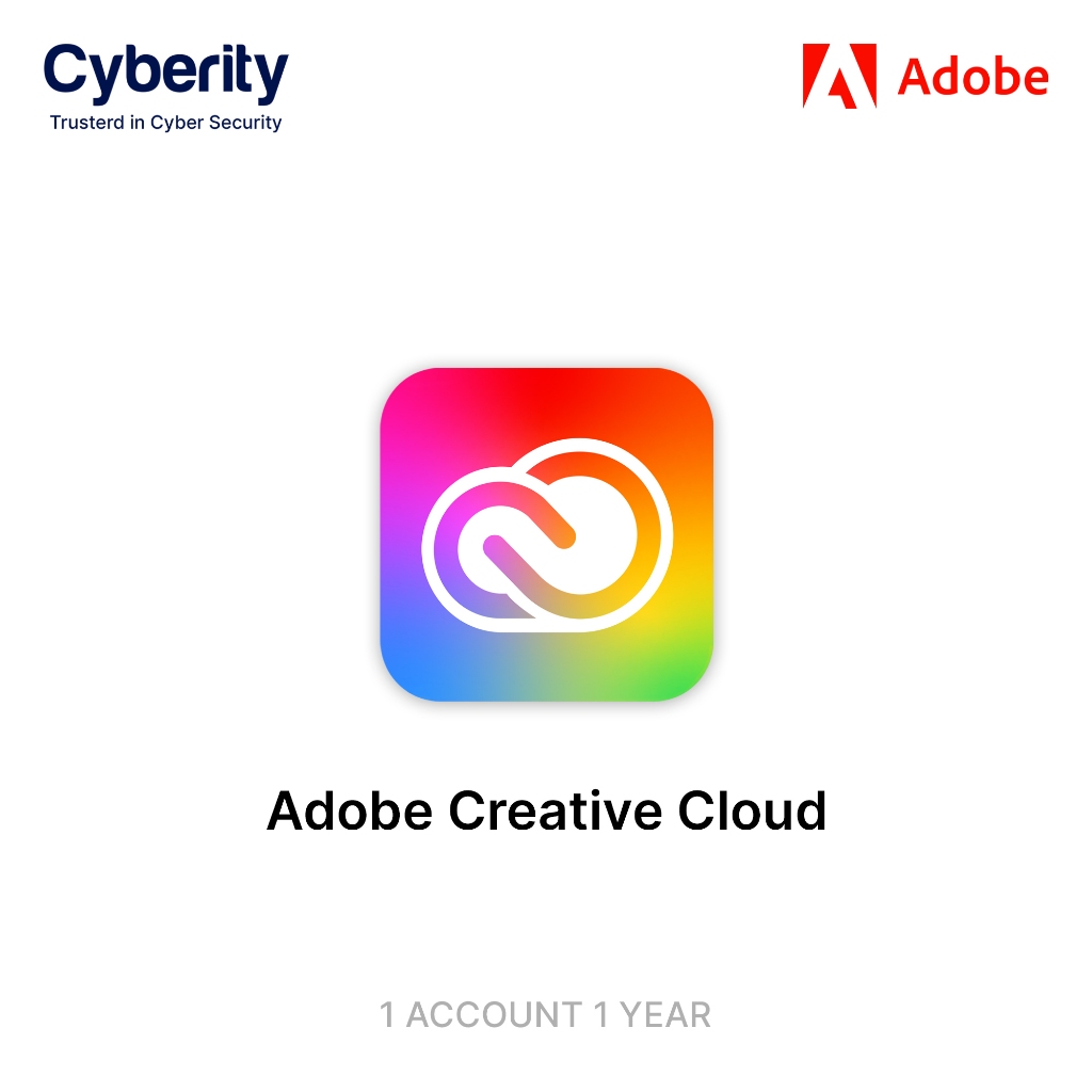 Adobe Creative Cloud All Apps 1 Account 1 Tahun - Original License