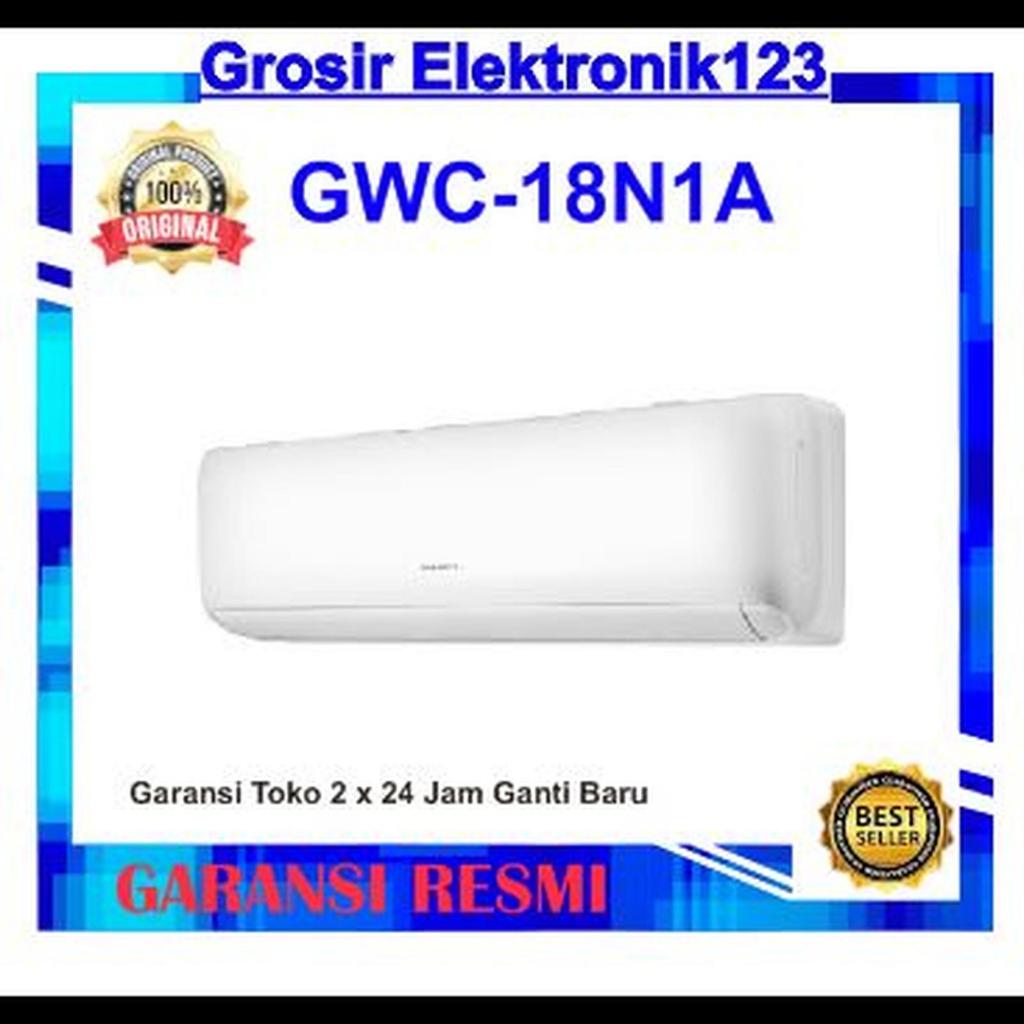 GREE GWC18N1A Ac 2 PK Split Deluxe Standard Series Black Diamond Fin | Air Conditioner 2PK GWC-18N1A
