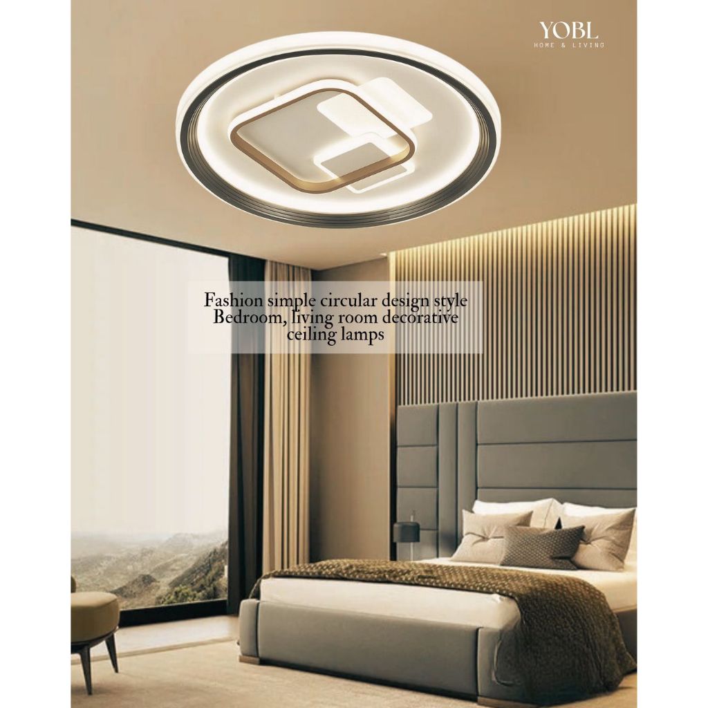 Lampu Hias Plafon Minimalis LED 3 Cahaya