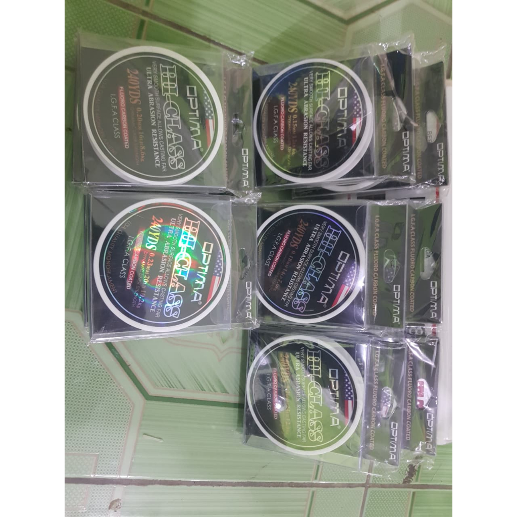 Senar Optima Hi-Class Original Pancing