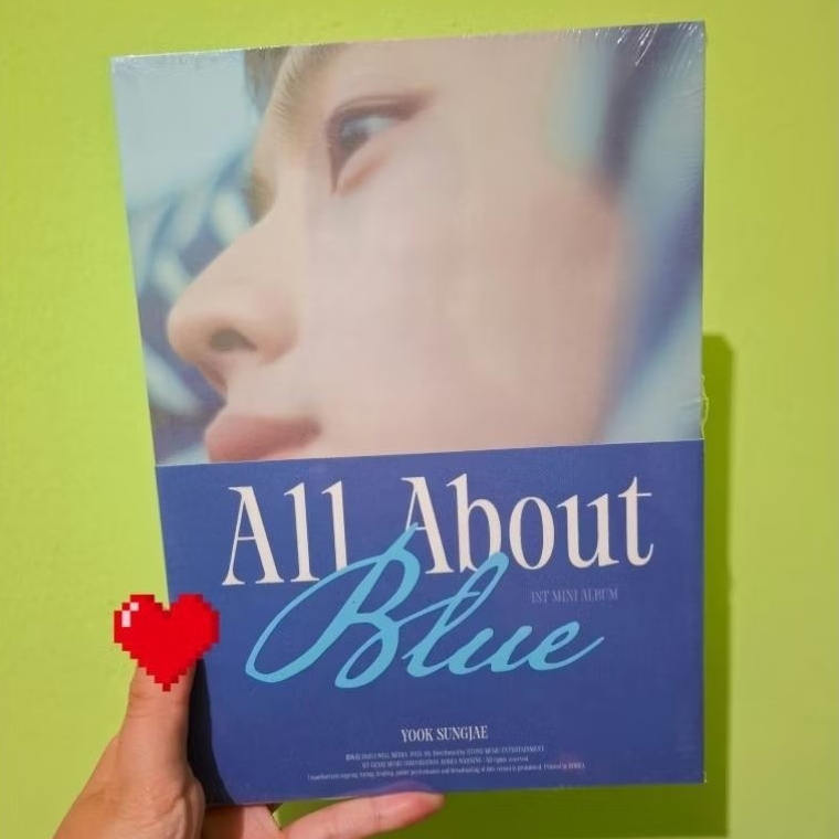 YOOK SUNGJAE 1st Mini Album - All About Blue (PB vers)