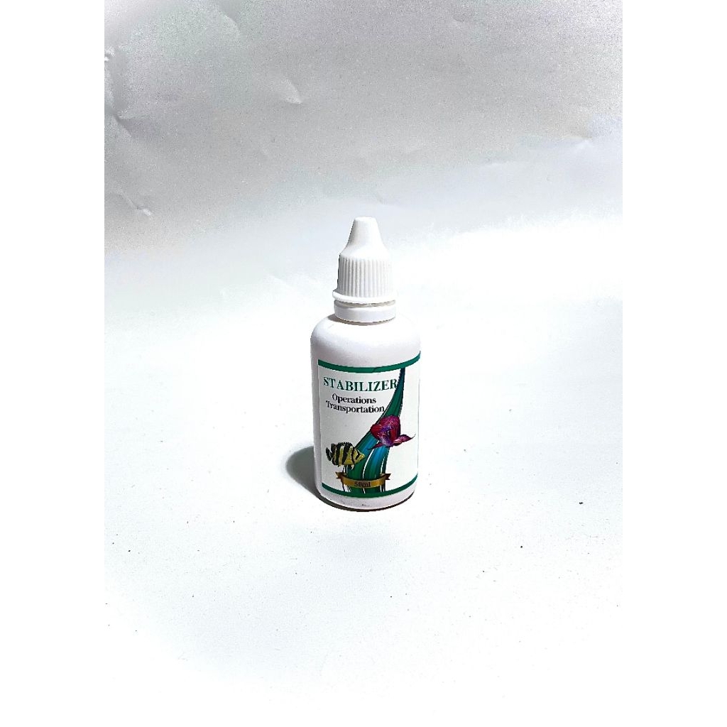 Obat Bius Khusus Ikan Hias Super Vital Stabilizer Operations Transportation 50 ml