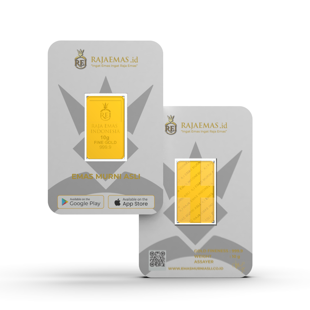 Emas Murni Asli Emas Logam Mulia 10 Gram Bersertifikat Resmi