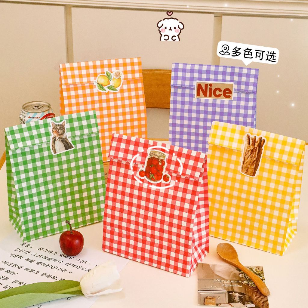 KPS~Korean Paper Bag Kue Kering/Paper Bag Snack/Pembungkus Kue Kering Model Korea