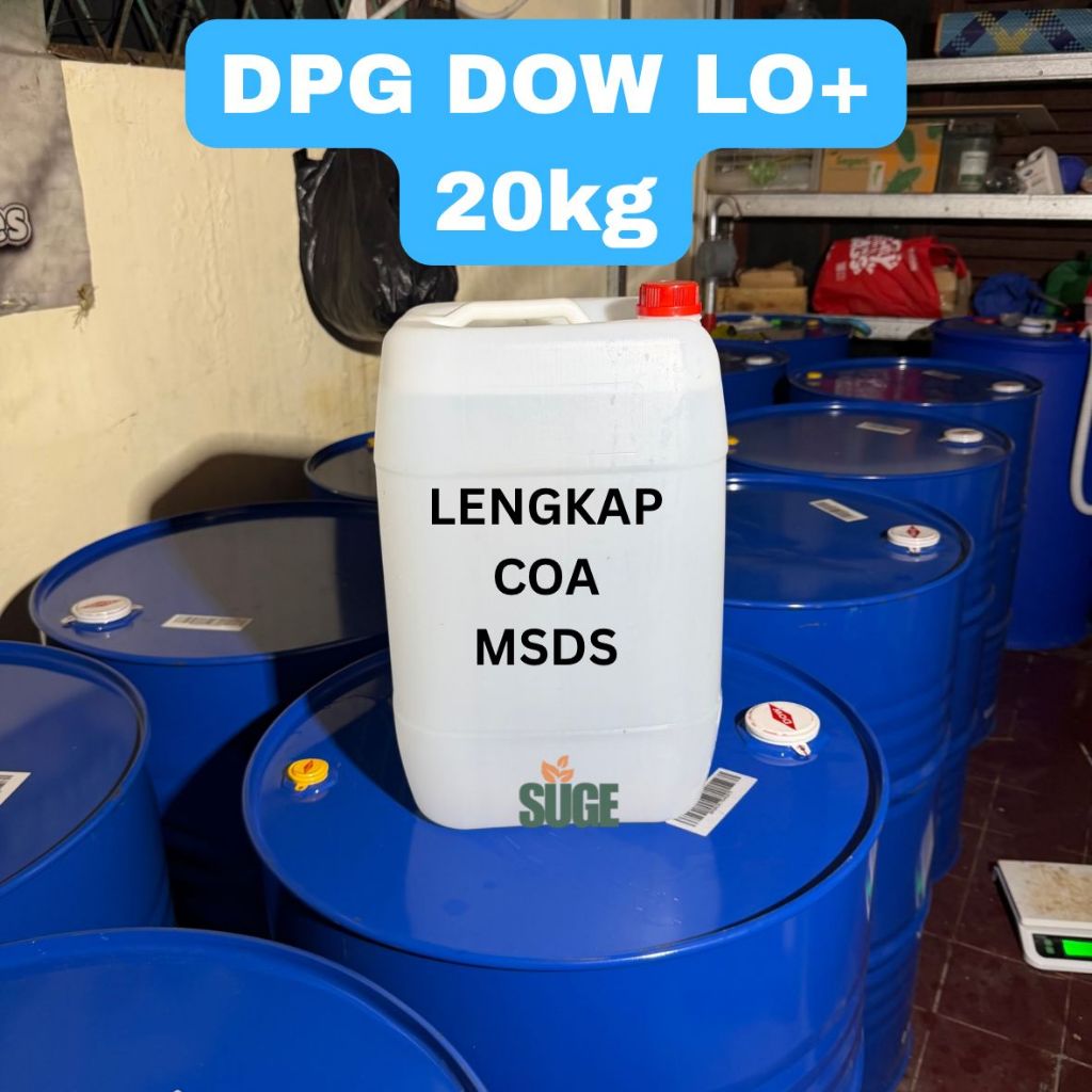 20KG - DPG DOW LO+ KEMASAN REPACK DOKUMEN LENGKAP