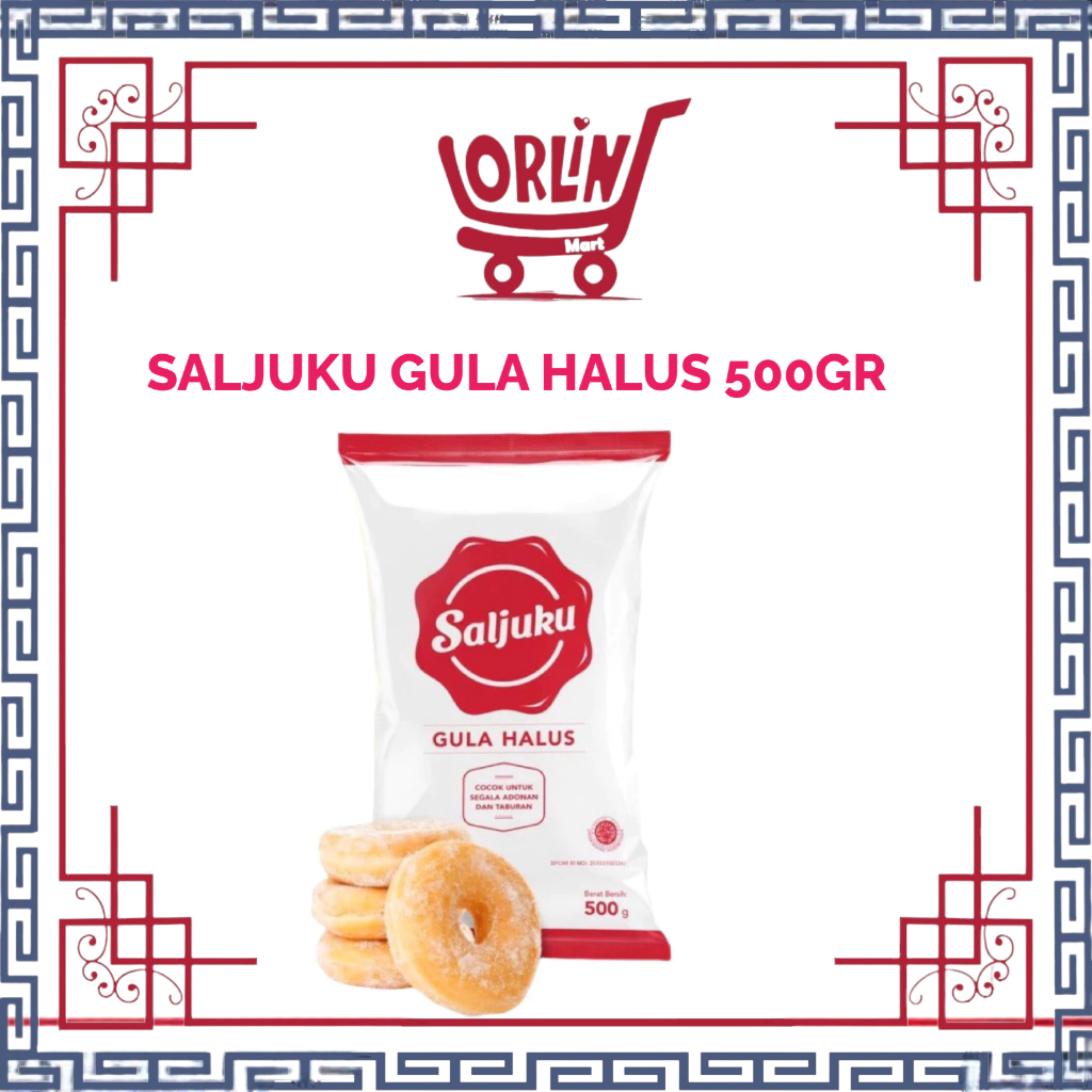 BOLA DELI SALJUKU GULA HALUS 500 GR/GULA HALUS/BOLA DELI