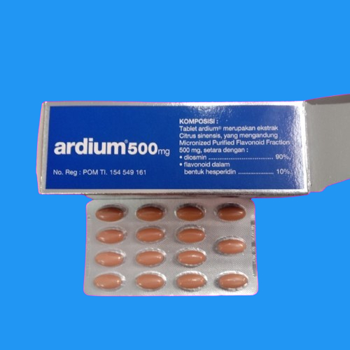 Ardium 1000 mg obat wasir per tablet ecer