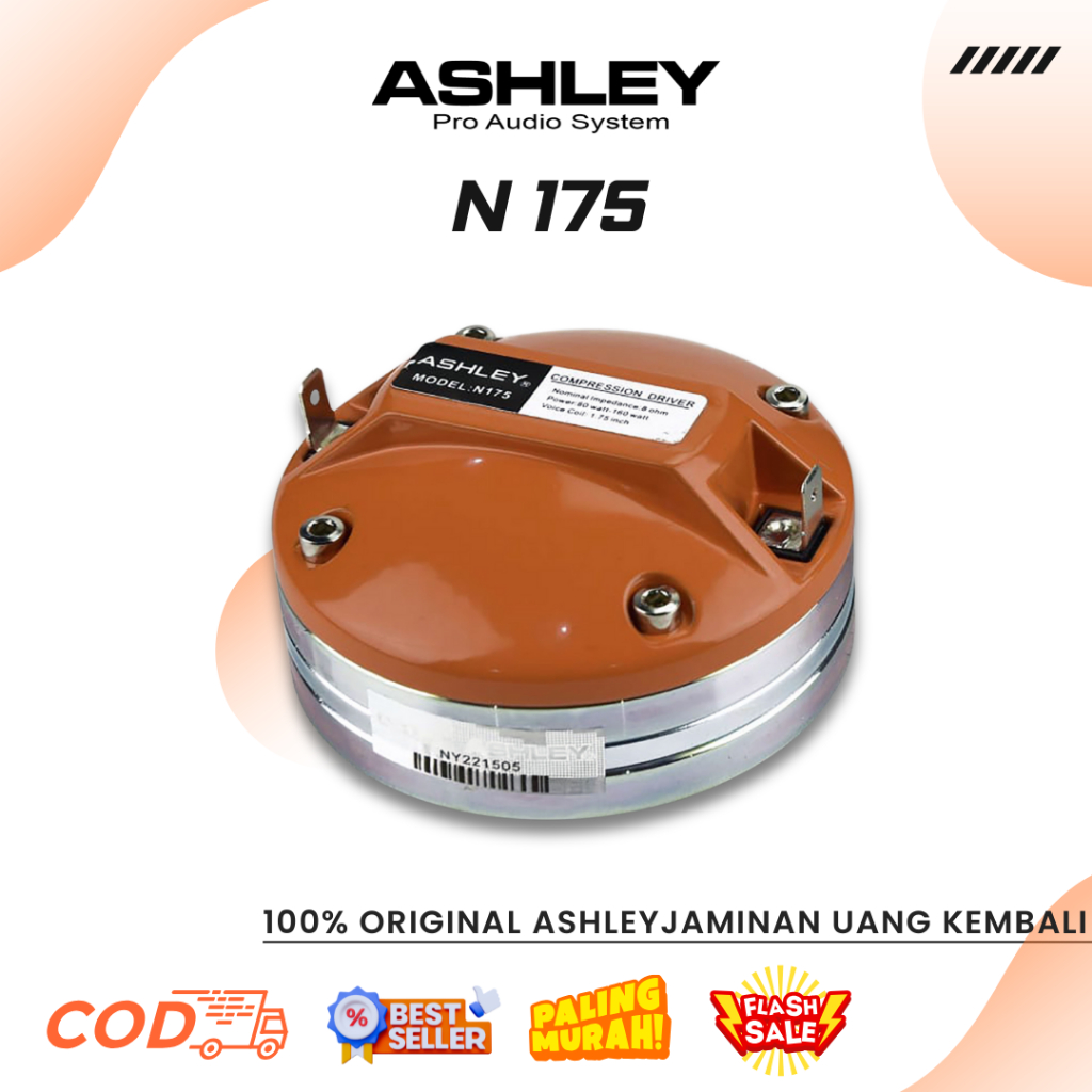 Tweeter Ashley N 175 Maghnet Neodymium