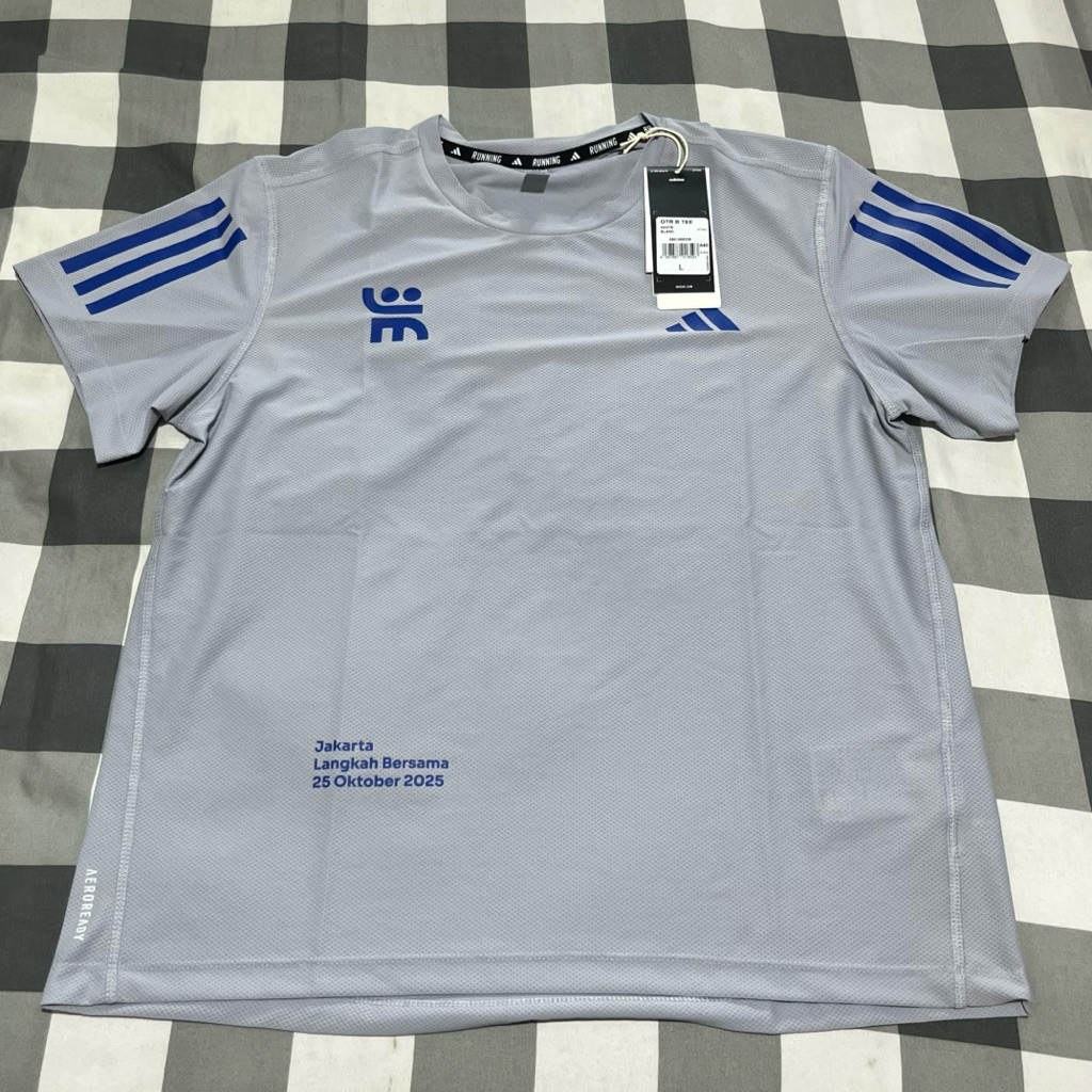 Jersey Jakarta Running Festival JRF 2025 5K Original Adidas Own The Run OTR Size L Woman New