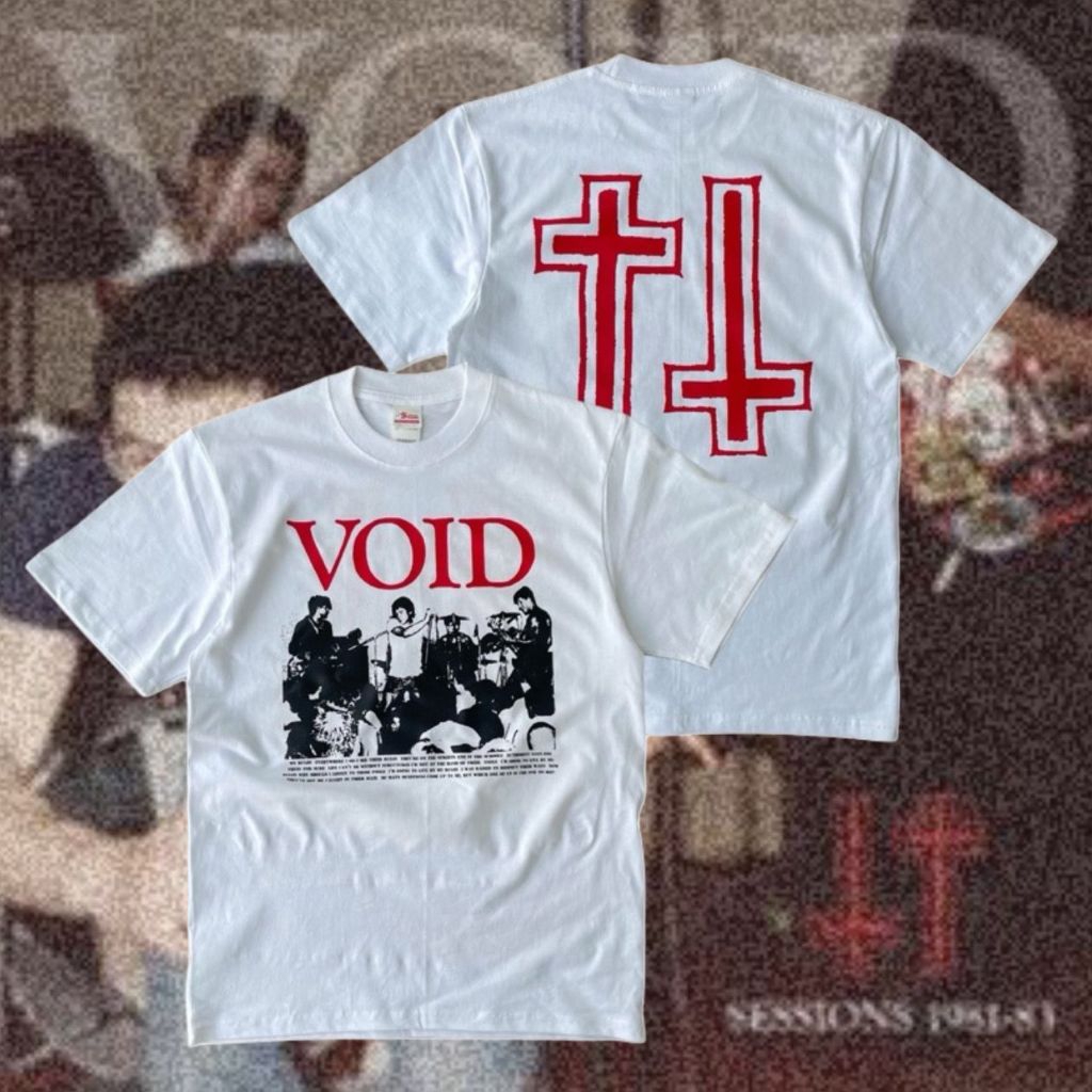 kaos band VOID - MY RULES (WHITE)