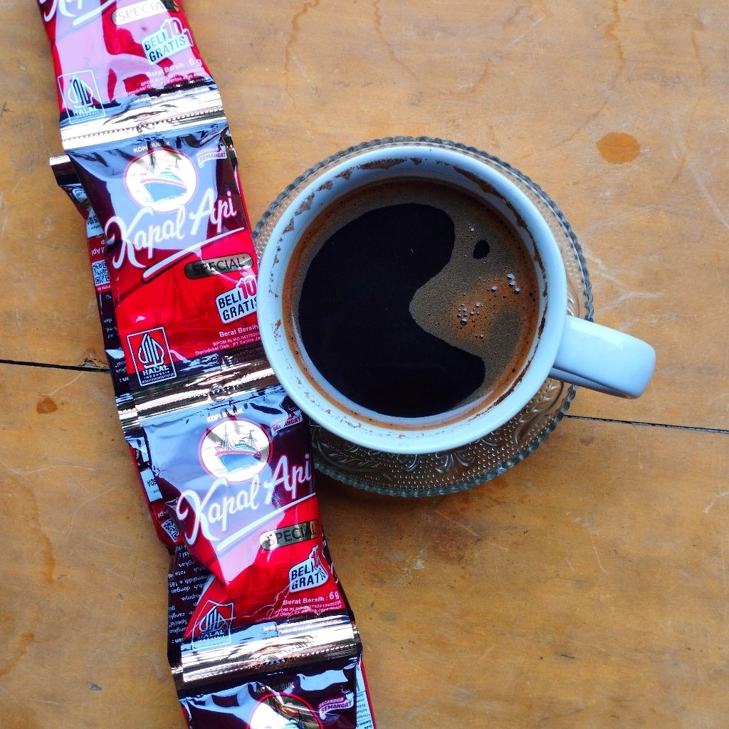 Kopi kapal api 1 Renteng isi 11 sachet