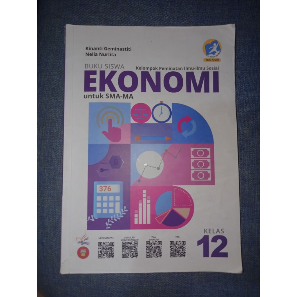 Preloved Buku Ekonomi Kelas 12