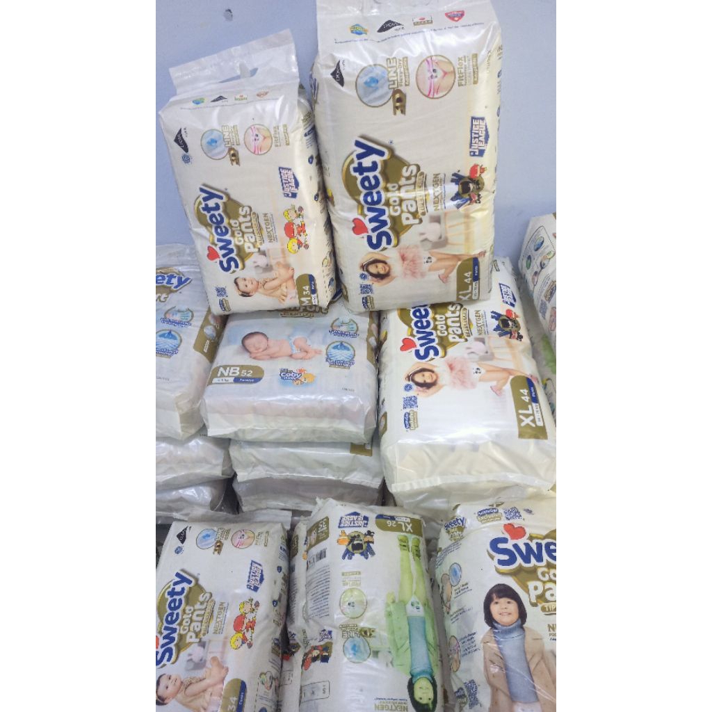 OBRAL POPOK BAYI SWEETY GOLD CUCI GUDANG