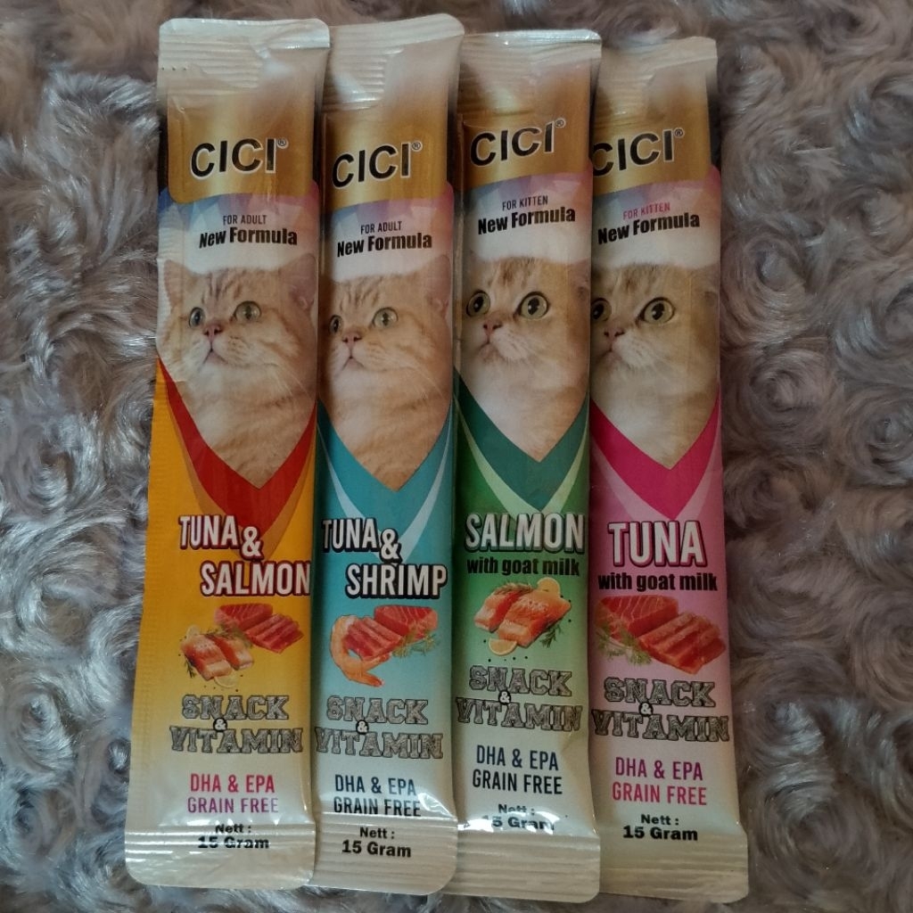 Snack Kucing Cici Grain Free 15g