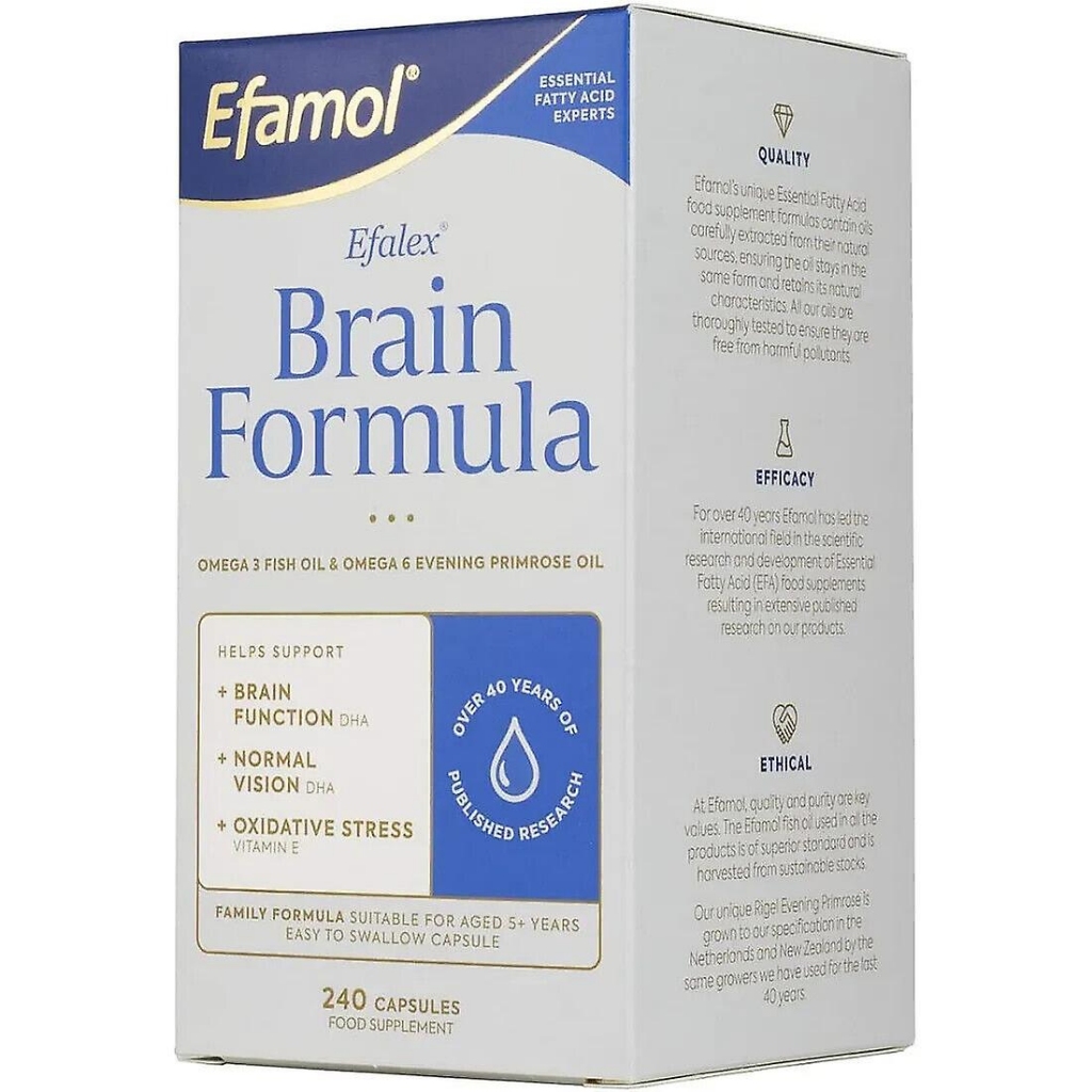 EFAMOL EFALEX BRAIN FORMULA 240 CAPSULES