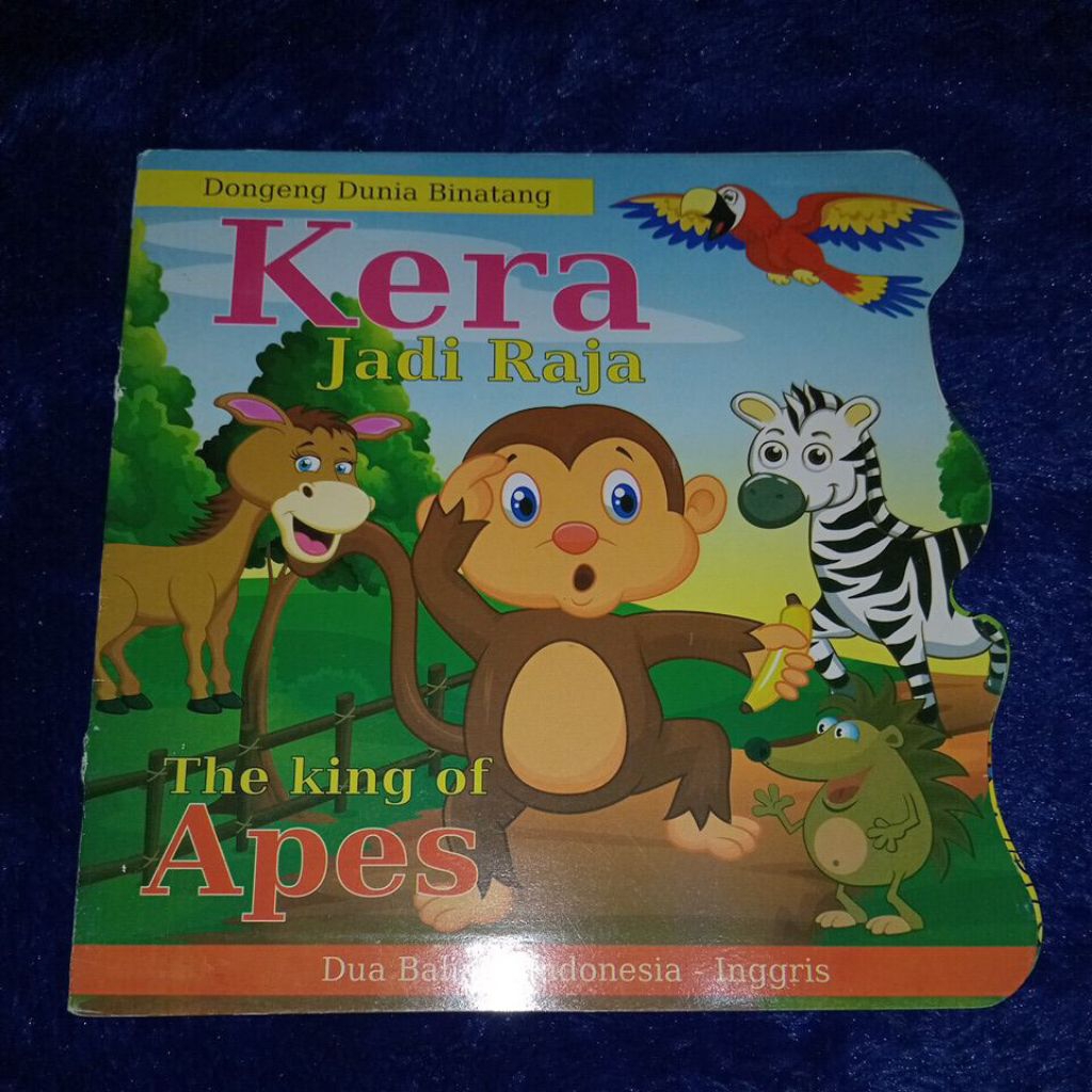 buku cerita kera jadi raja