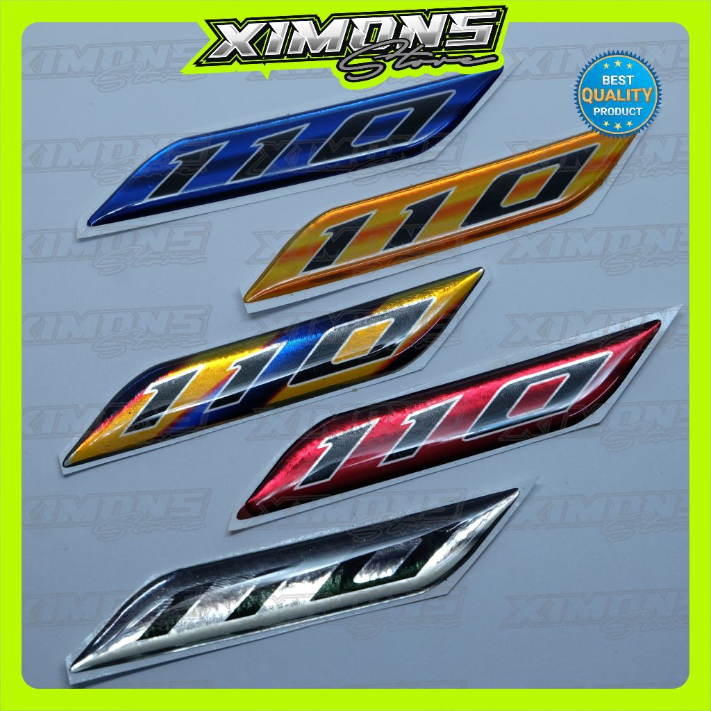 Emblem timbul 110 vario