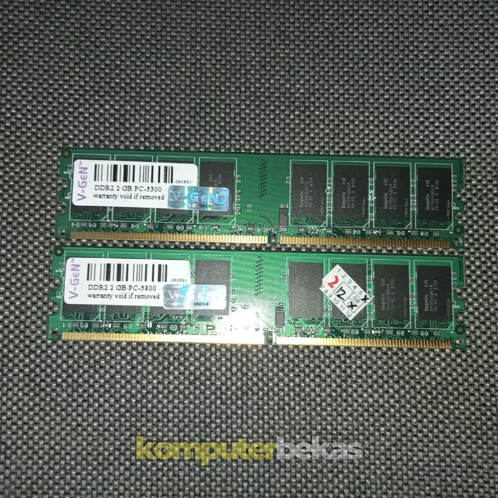 Memory Komputer | VGEN DDR2 2GB PC-6400