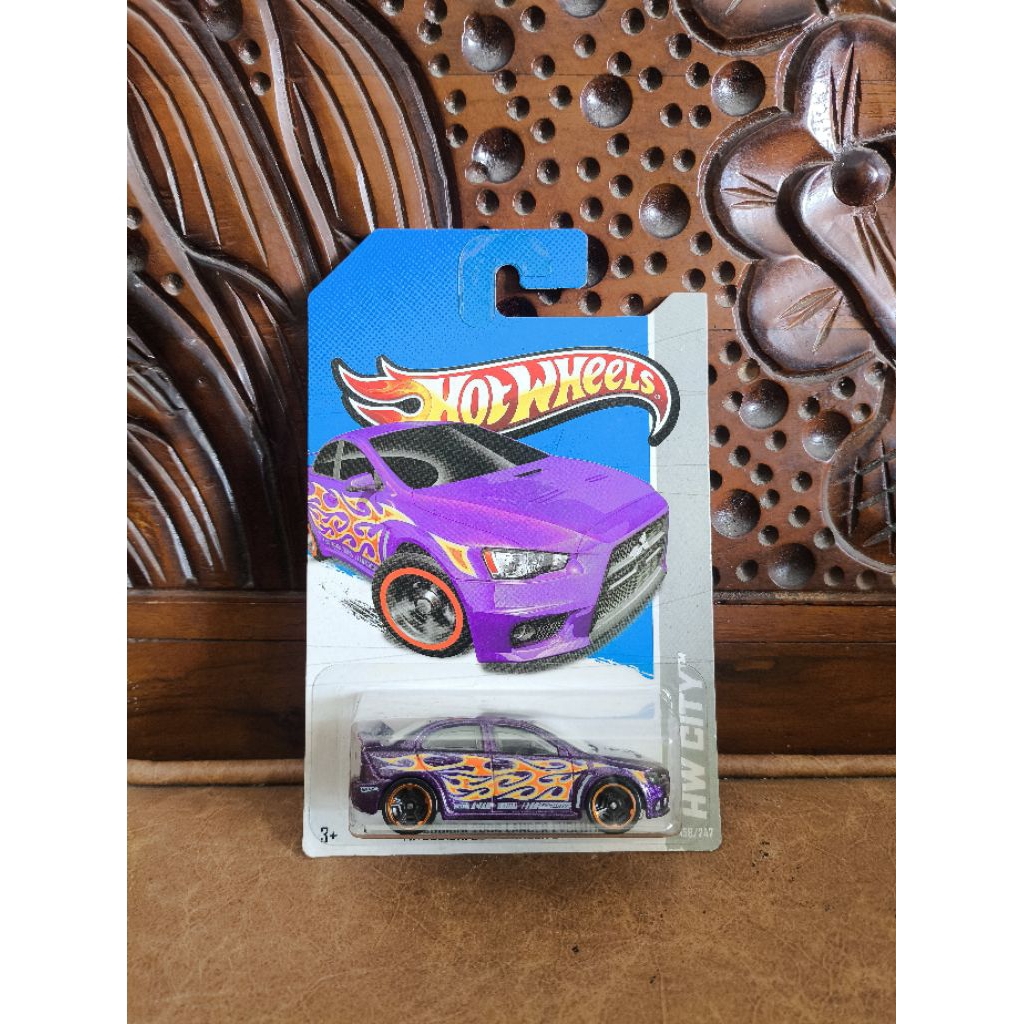 Hotwheels lancer evo