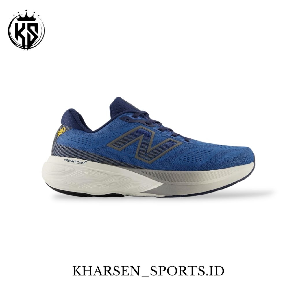 New Balance Fresh Foam X 880v15 Men's Sea Stone Navy Marmalade