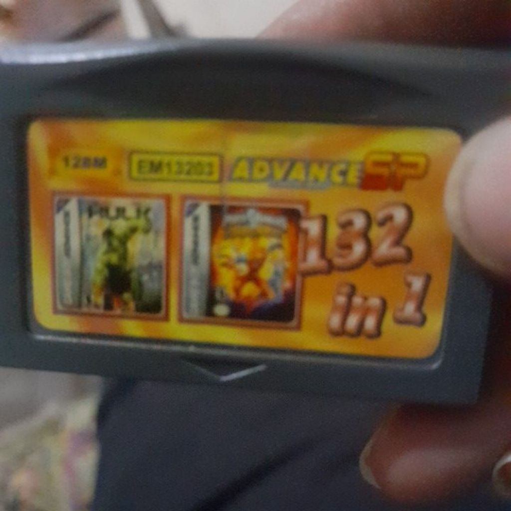 cardtridge GBA 182 in 1 botleg bagus