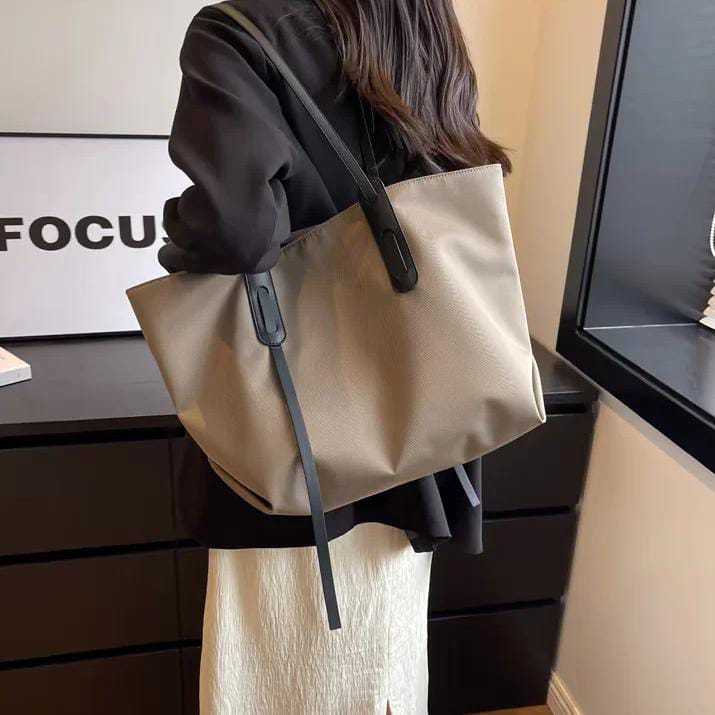 CC10 Tote Bag Casual Elegan - Tas Wanita Serbaguna | Simple Tapi Classy