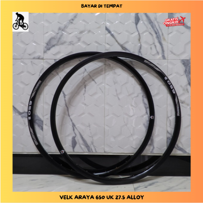 Velg Araya 650b Ukuran 27.5 Lubang 32 Hole 32H - rims rim araya  - Kokoh Ringan