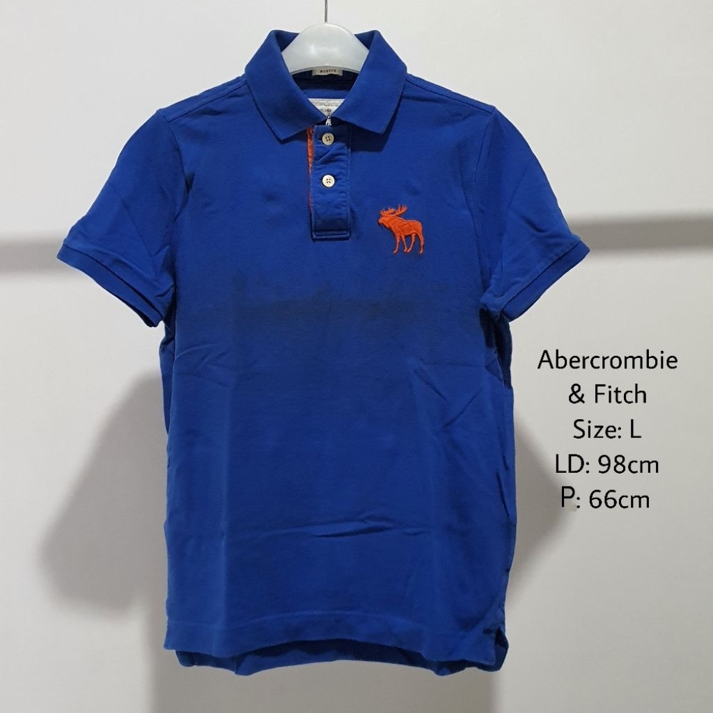 Kaos Polo tShirt abercrombie & fitch preloved