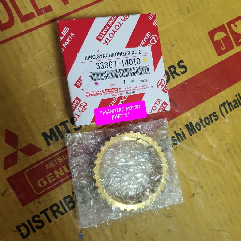 RING SYNCHRONIZER NO.2.TOTOYA HILUX SC 2.0CC/INOVA/KIJANG DIESEL/33367-14010